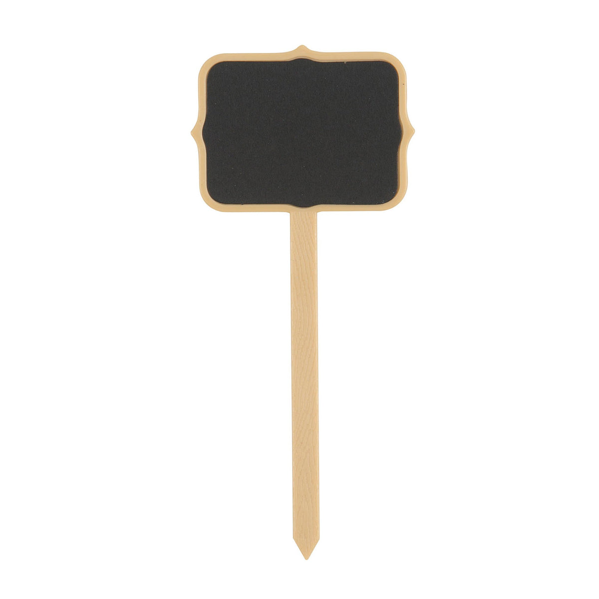 UNIQUE PARTY FAVORS Everyday Entertaining Chalkboard Food Sign Picks with Chalk, 4 Count 011179636051