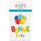 UNIQUE PARTY FAVORS General Birthday Bright Bonne Fête Invitations, 8 Count