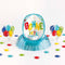 UNIQUE PARTY FAVORS General Birthday Bright Bonne Fête Table Decorating Kit, 1 Count