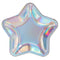 UNIQUE PARTY FAVORS General Birthday Celestial Large Star Shaped Lunch Paper Plates, 9 Inches, 8 Count 011179261444