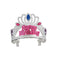 UNIQUE PARTY FAVORS General Birthday Happy Birthday Plastic Tiara with Gems, 1 Count 011179900688