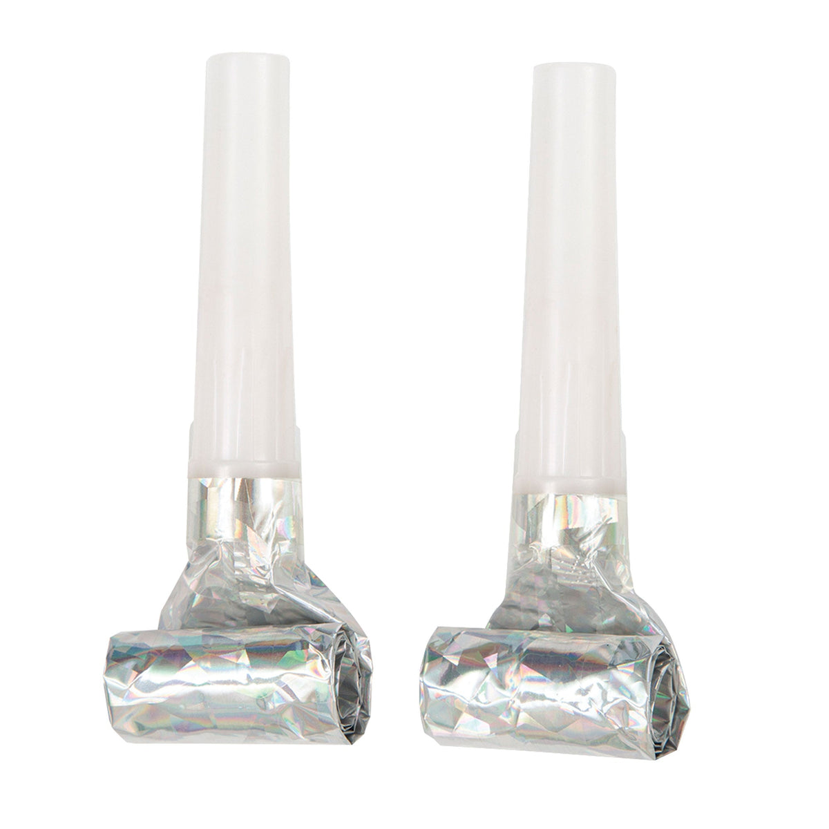 UNIQUE PARTY FAVORS General Birthday Iridescent Blowouts, 8 Count 011179934645