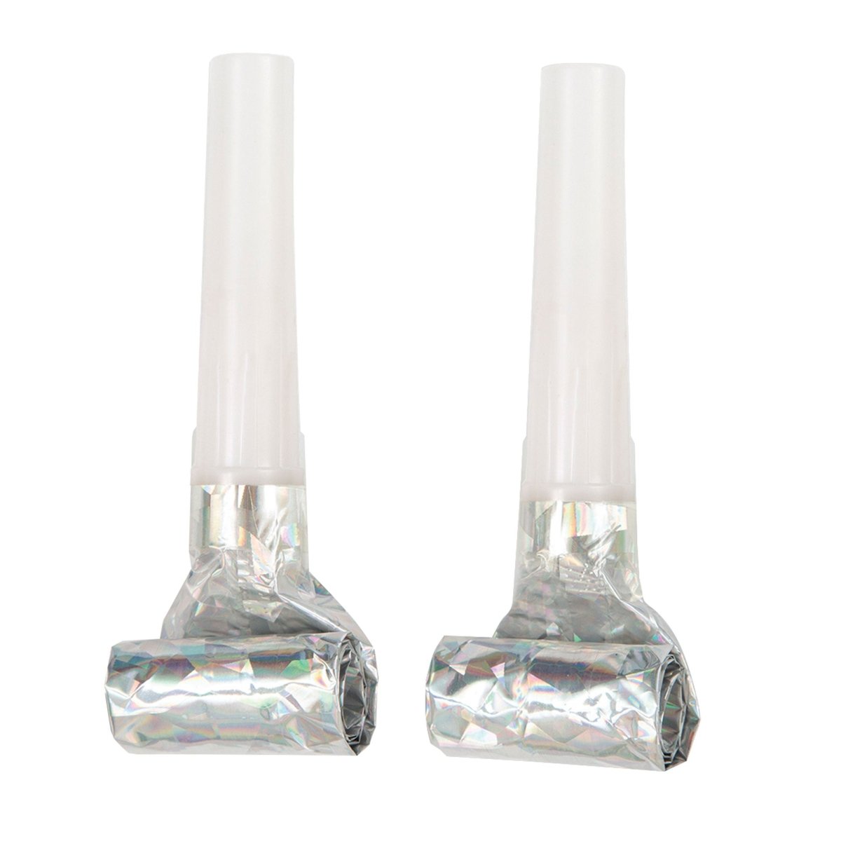UNIQUE PARTY FAVORS General Birthday Iridescent Blowouts, 8 Count 011179934645