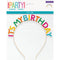UNIQUE PARTY FAVORS General Birthday "It's My Birthday" Headband, 1 Count 011179263790