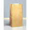 UNIQUE PARTY FAVORS Gift Wrap & Bags Gold Paper Party Bags, 10 x 5 Inches, 12 Count 011179590193