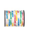 UNIQUE PARTY FAVORS Gift Wrap & Bags Happy Birthday Curling Ribbon, 100 Yards, 1 Count 011179488599