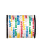 UNIQUE PARTY FAVORS Gift Wrap & Bags Happy Birthday Curling Ribbon, 100 Yards, 1 Count 011179488599