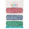 UNIQUE PARTY FAVORS Gift Wrap & Bags Primary Colours Baker's Twine, 45 Yards, 1 Count 011179184279
