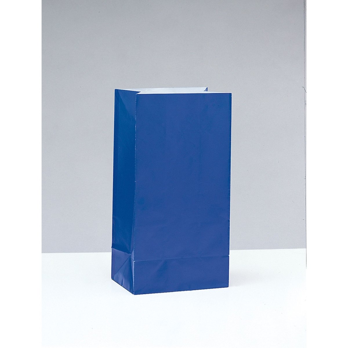 UNIQUE PARTY FAVORS Gift Wrap & Bags Royal Blue Paper Party Bags, 10 x 5 Inches, 12 Count 011179590049