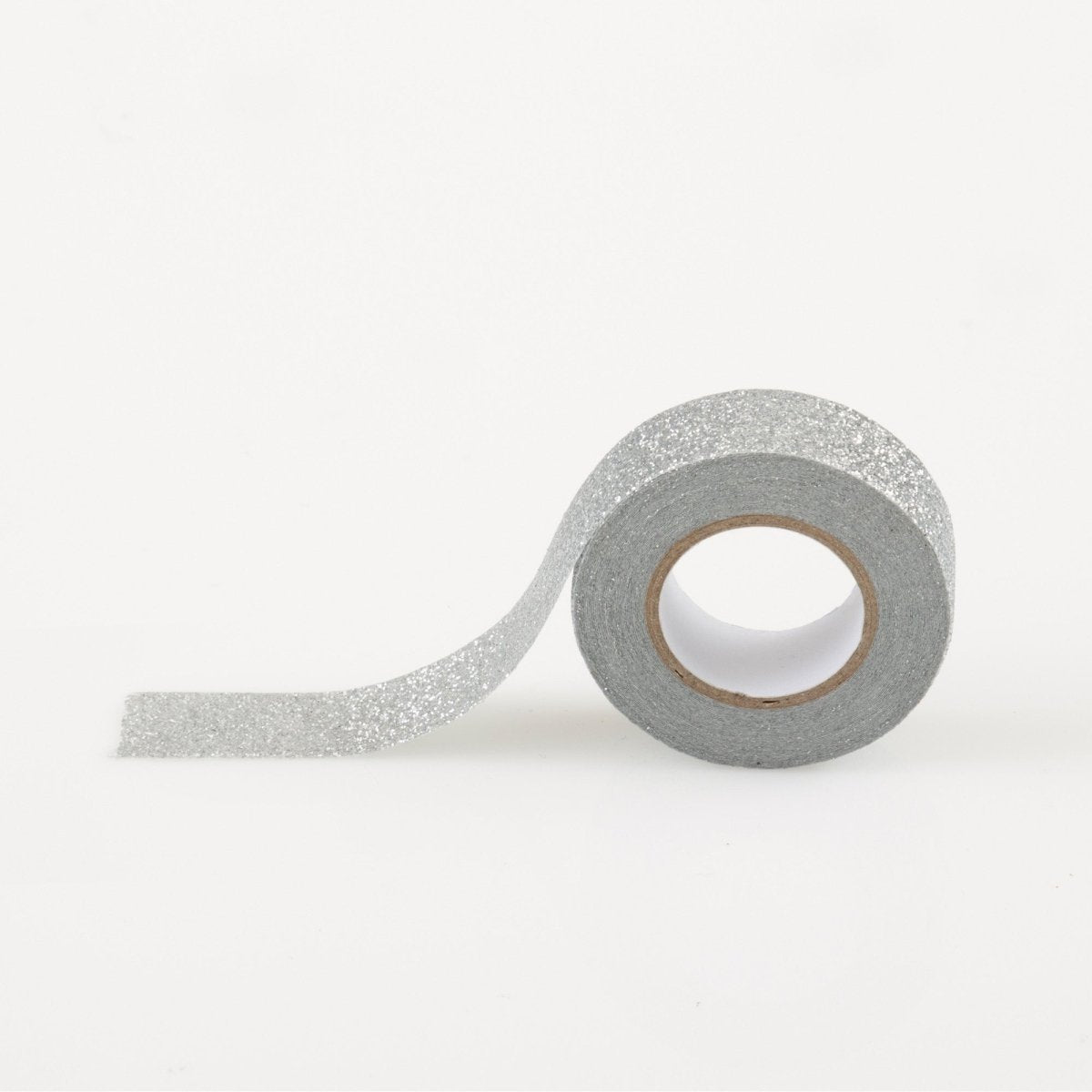 UNIQUE PARTY FAVORS Gift Wrap & Bags Silver Glitter Tape, 1 Count 011179758784
