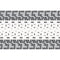 UNIQUE PARTY FAVORS Graduation Black & White 2025 Plastic Table Cover, 54 X 108 Inches, 1 Count 011179161034