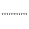 UNIQUE PARTY FAVORS Graduation Chalkboard Paper Flag Banner with Chalk, 108 Inches, 1 Count 011179635689