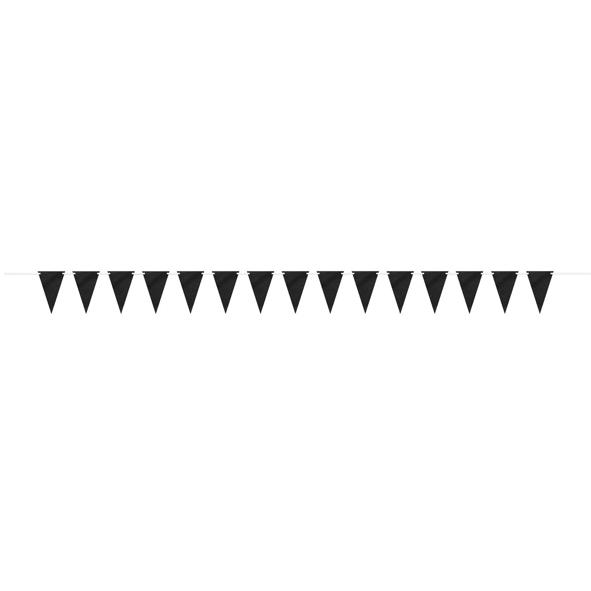 UNIQUE PARTY FAVORS Graduation Chalkboard Paper Flag Banner with Chalk, 108 Inches, 1 Count 011179635689
