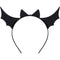 UNIQUE PARTY FAVORS Halloween Bats and Boos Black Bat Headband, 1 Count 011179219117