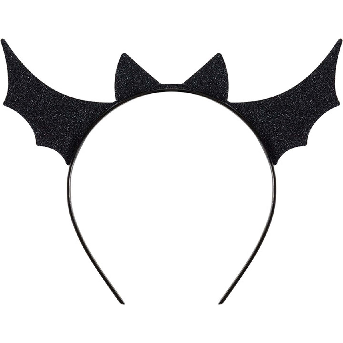 UNIQUE PARTY FAVORS Halloween Bats and Boos Black Bat Headband, 1 Count 011179219117