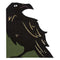 UNIQUE PARTY FAVORS Halloween Celestial Halloween Crow Shaped Lunch Napkins, 16 Count 011179216109