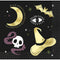 UNIQUE PARTY FAVORS Halloween Celestial Halloween Small Beverage Napkins, 16 Count 011179216116