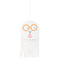 UNIQUE PARTY FAVORS Halloween Ghost Paper Hanging Decorations, 3 Count 011179542406
