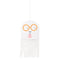 UNIQUE PARTY FAVORS Halloween Ghost Paper Hanging Decorations, 3 Count 011179542406
