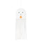 UNIQUE PARTY FAVORS Halloween Ghost Paper Hanging Decorations, 3 Count 011179542406
