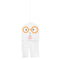 UNIQUE PARTY FAVORS Halloween Ghost Paper Hanging Decorations, 3 Count 011179542406