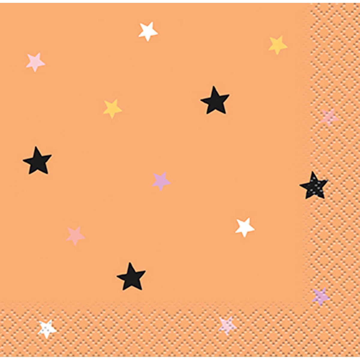 UNIQUE PARTY FAVORS Halloween Posh Halloween Small Beverage Napkins, 16 Count 011179477111