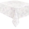 UNIQUE PARTY FAVORS Halloween Rectangular Foil Spider Web Table Cover, 54 x 84 Inches, 1 Count 011179542239