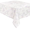 UNIQUE PARTY FAVORS Halloween Rectangular Foil Spider Web Table Cover, 54 x 84 Inches, 1 Count 011179542239