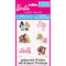UNIQUE PARTY FAVORS Kids Birthday Barbie Birthday Tattoo Sheets, 4 Sheets, 24 Count 011179477470