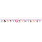 UNIQUE PARTY FAVORS Kids Birthday Barbie Happy Birthday Jointed Letter Paper Banner, 1 Count 011179475995