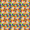 UNIQUE PARTY FAVORS Kids Birthday Building Blocks Birthday Gift Wrap Roll, 30 x 60 Inches, 1 Count 011179582402