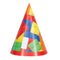 UNIQUE PARTY FAVORS Kids Birthday Building Blocks Birthday Party Paper Hats, 8 Count 011179582419