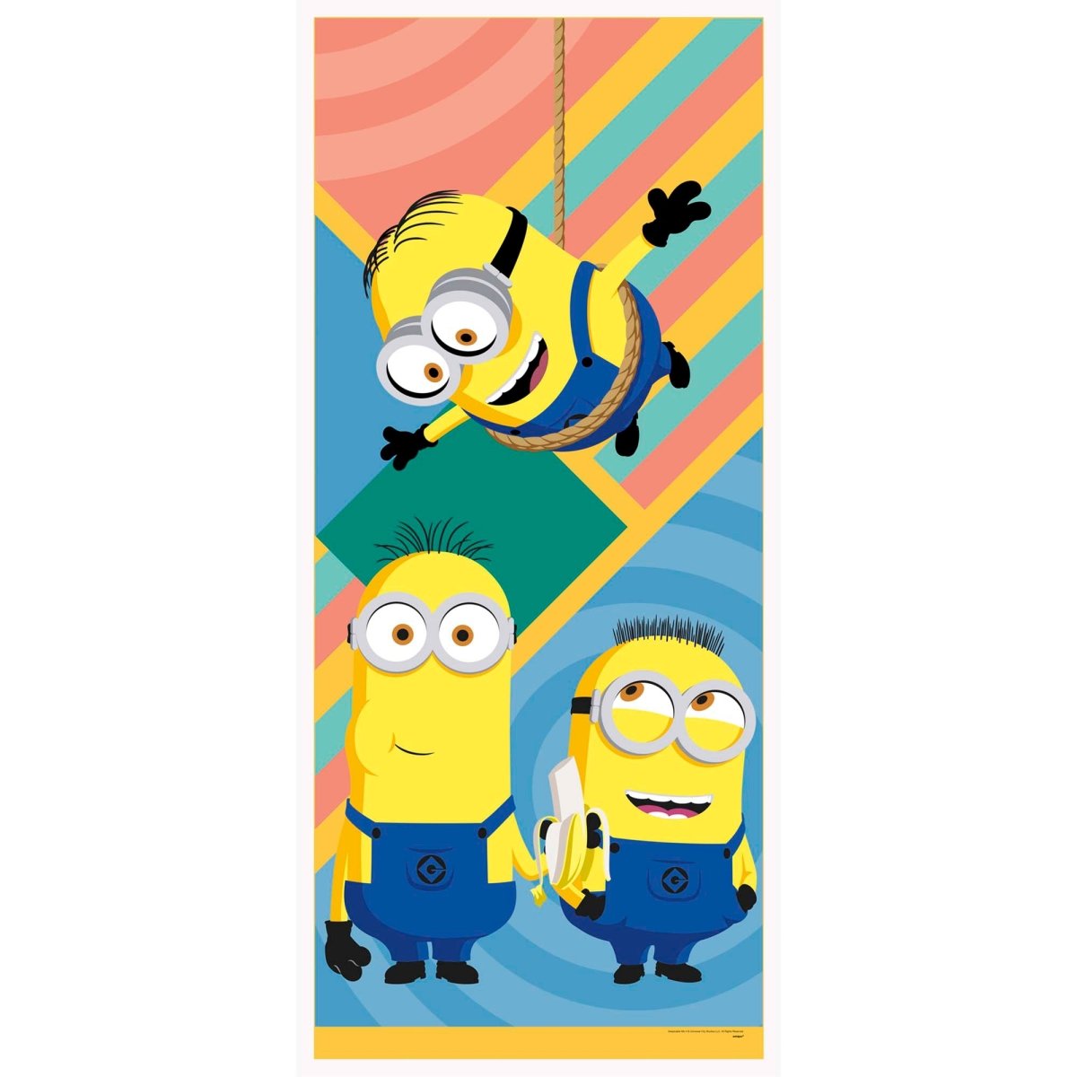 Despicable me 4 door poster 27 x 60 inches 1 count party supplies