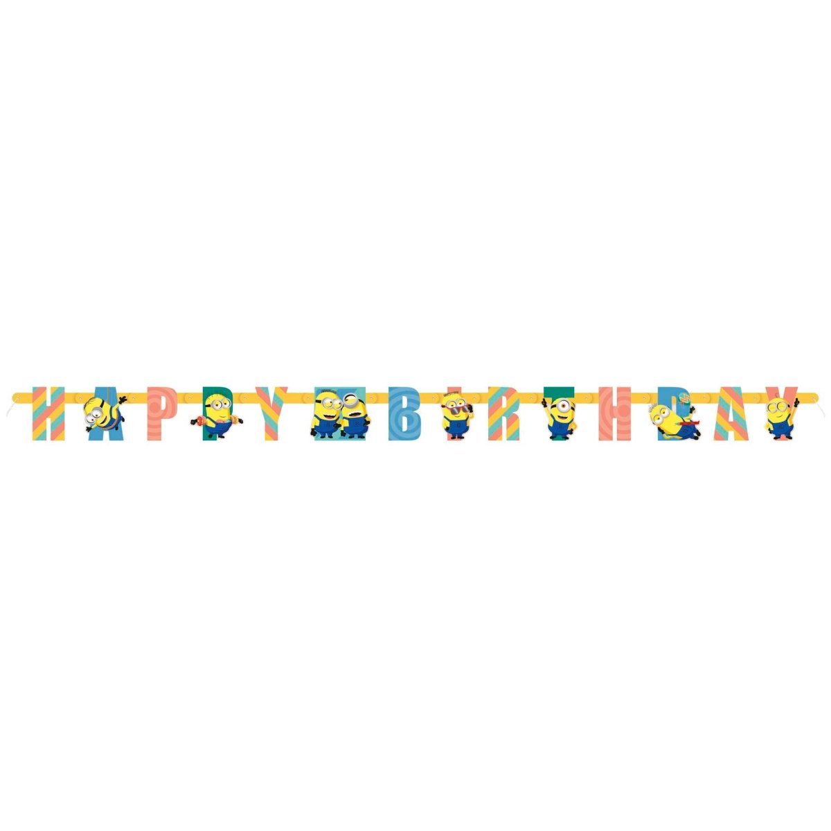 Creative Converting Shark Splash Happy Birthday Banner – Hängebanner Mit Hai-Motiv, 220 Cm Lang | Kindergeburtstag Dekoration