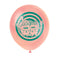 UNIQUE PARTY FAVORS Kids Birthday Despicable Me 4 Printed Latex Balloons, Blue, Green, Peach and Yellow, 12 inches, 8 Count