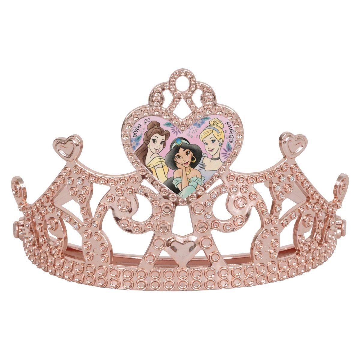UNIQUE PARTY FAVORS Kids Birthday Disney Princesses Birthday Tiara, 1 Count 011179210466