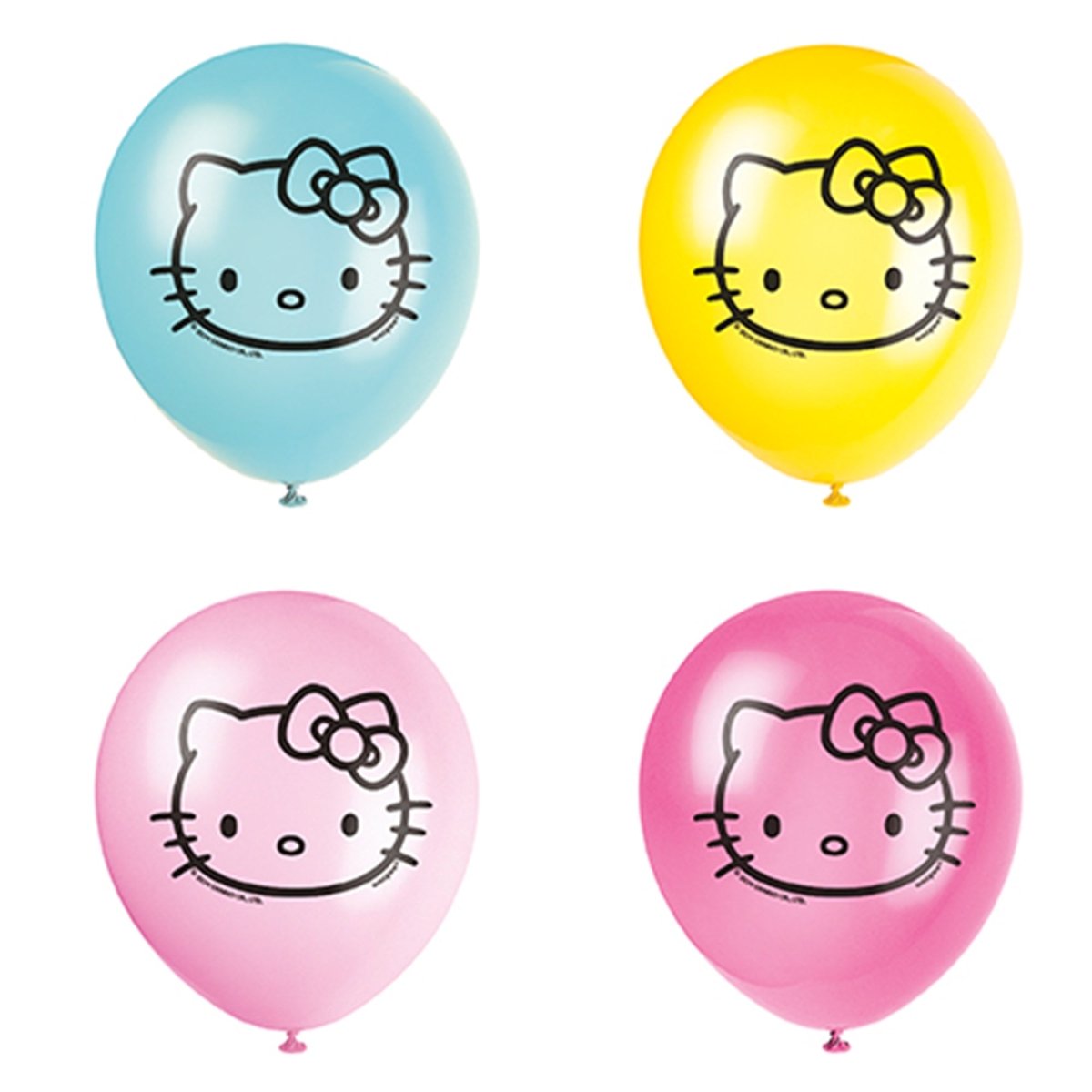 Ballons en latex imprimés de Hello Kitty et ses Amis Party Expert