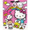 UNIQUE PARTY FAVORS Kids Birthday Hello Kitty and Friends Large Gift Bag, 1 Count 011179437270