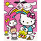 UNIQUE PARTY FAVORS Kids Birthday Hello Kitty and Friends Large Gift Bag, 1 Count 011179437270