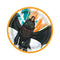 UNIQUE PARTY FAVORS Kids Birthday How to Train your Dragon Birthday Small Round Dessert Paper Plates, 7 Inches, 8 Count 011179155613