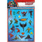 UNIQUE PARTY FAVORS Kids Birthday Justice League Stickers, 4 Sheets, 84 Count 011179499694