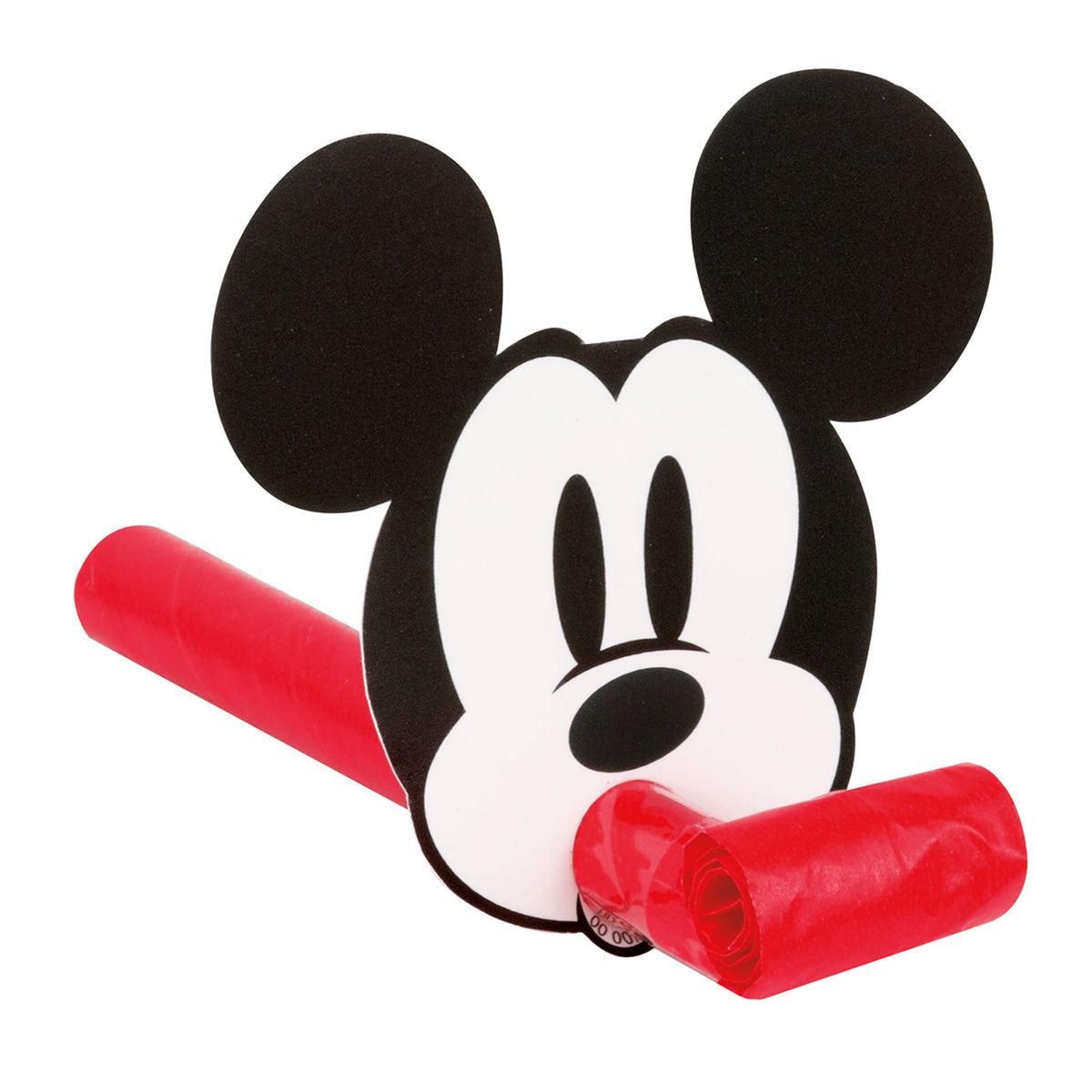 UNIQUE PARTY FAVORS Kids Birthday Mickey Mouse Birthday Blowouts, Disney, 8 Count 011179234424