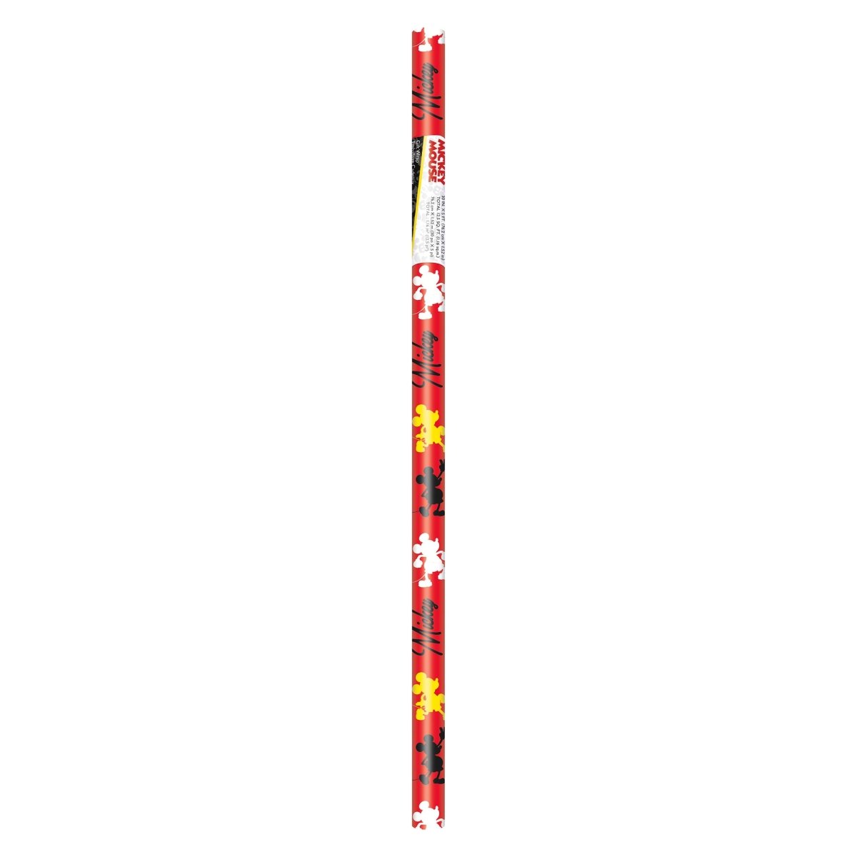 UNIQUE PARTY FAVORS Kids Birthday Mickey Mouse Birthday Gift Wrap Roll, Disney, 30 x 60 Inches, 1 Count 011179234608