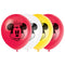 UNIQUE PARTY FAVORS Kids Birthday Mickey Mouse Birthday Latex Balloons, Disney, 12 Inches, 8 Count 011179234455