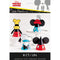 UNIQUE PARTY FAVORS Kids Birthday Mickey Mouse Birthday Party Hats, Disney, 8 Count 011179234417