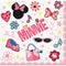 UNIQUE PARTY FAVORS Kids Birthday Minnie Mouse Birthday Small Beverage Napkins, Disney, 16 Count 011179792313