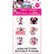 UNIQUE PARTY FAVORS Kids Birthday Minnie Mouse Birthday Temporary Tattoo Sheets, Disney, 4 Count 011179792405