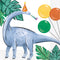 UNIQUE PARTY FAVORS Kids Birthday Partying Dinosaurs Birthday Large Lunch Napkins, 16 Count 011179134922