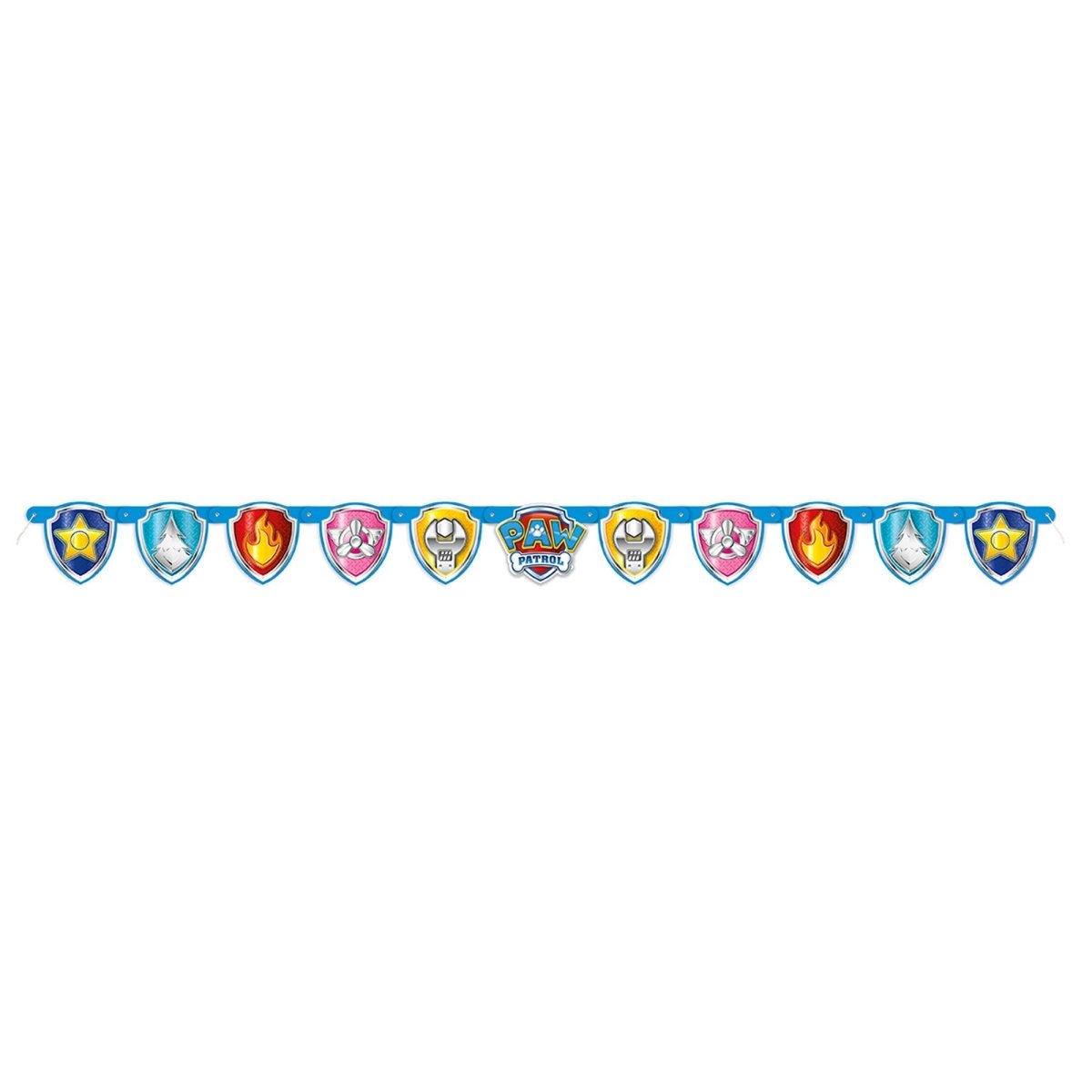 UNIQUE PARTY FAVORS Kids Birthday Paw Patrol Birthday Large Jointed Banner, 1 Count 011179774296