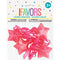 UNIQUE PARTY FAVORS Kids Birthday Pink Star Bubble Necklaces, 4 Count 011179847006